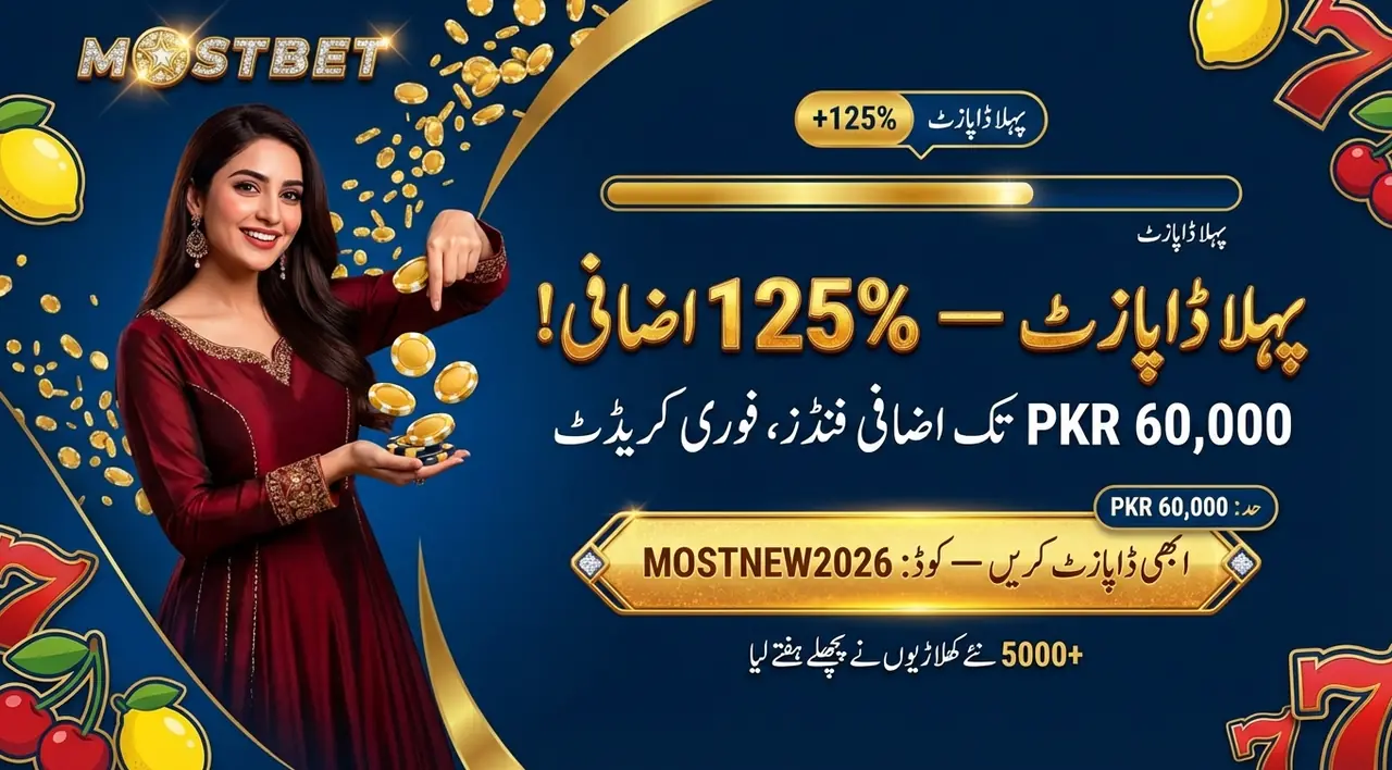 Mostbet welcome bonus first deposit reward