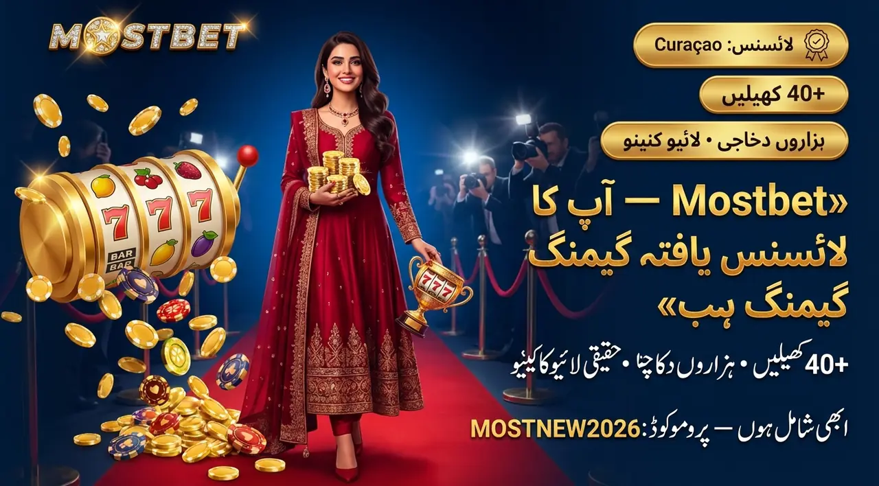 Mostbet پاکستان آفیشل سائٹ کا ہیرو بینر