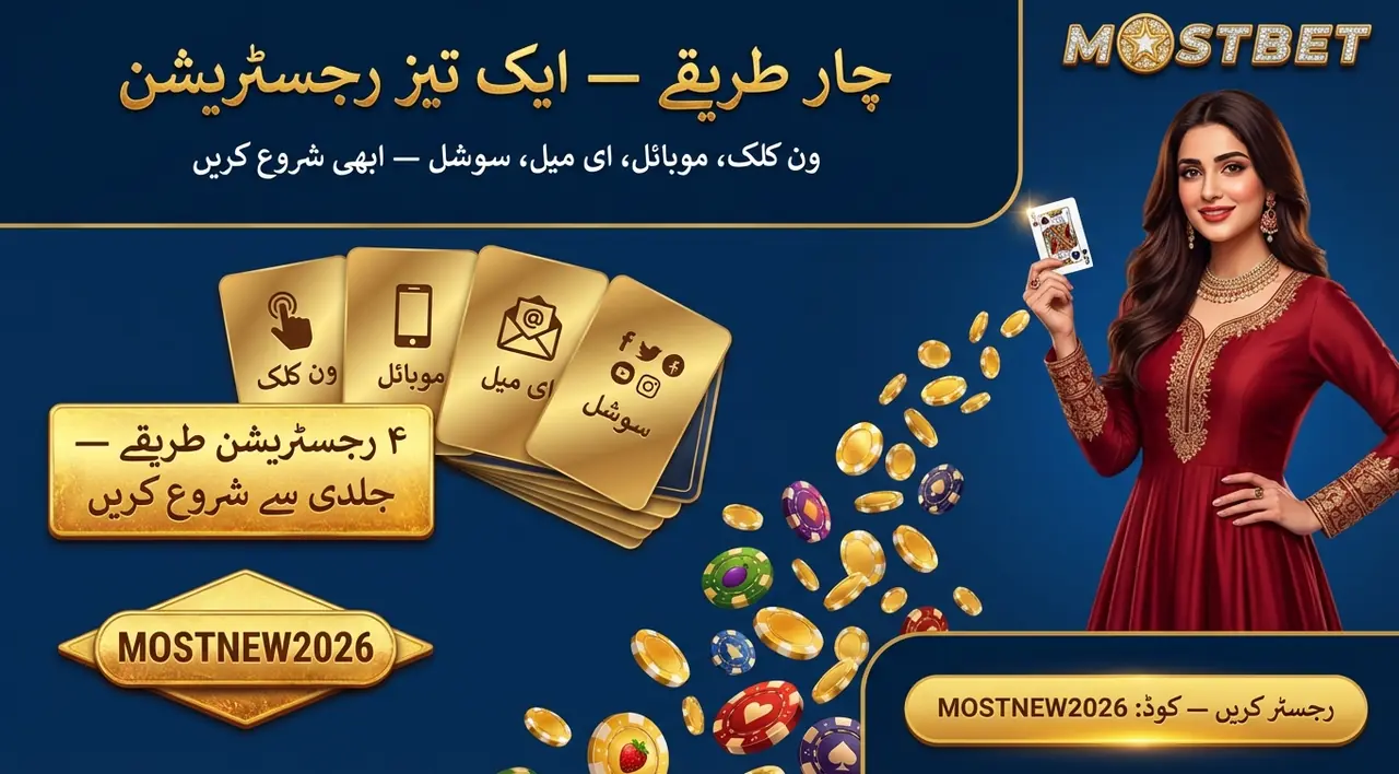 Mostbet ویب سائٹ پر شرط لگانے کا مرحلہ وار گائیڈ