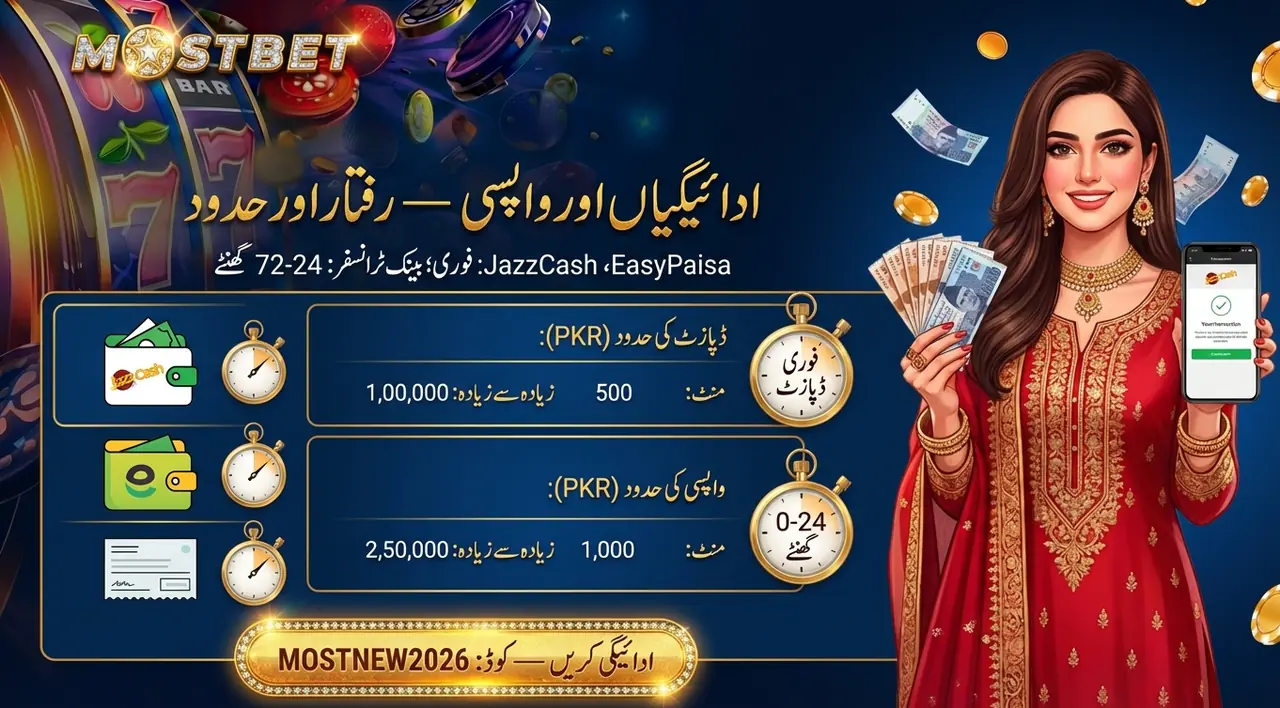 ڈپازٹ اور واپسی کی رفتار
