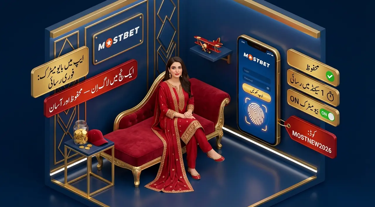 Mostbet ایپ میں لاگ ان کی تصویر