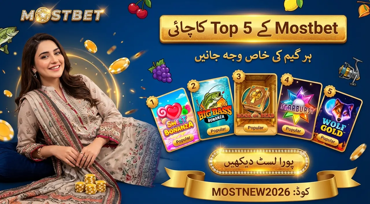 مشہور Mostbet سلاٹس